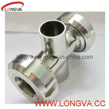 4 Way Stainless Steel Weld Sight Glass